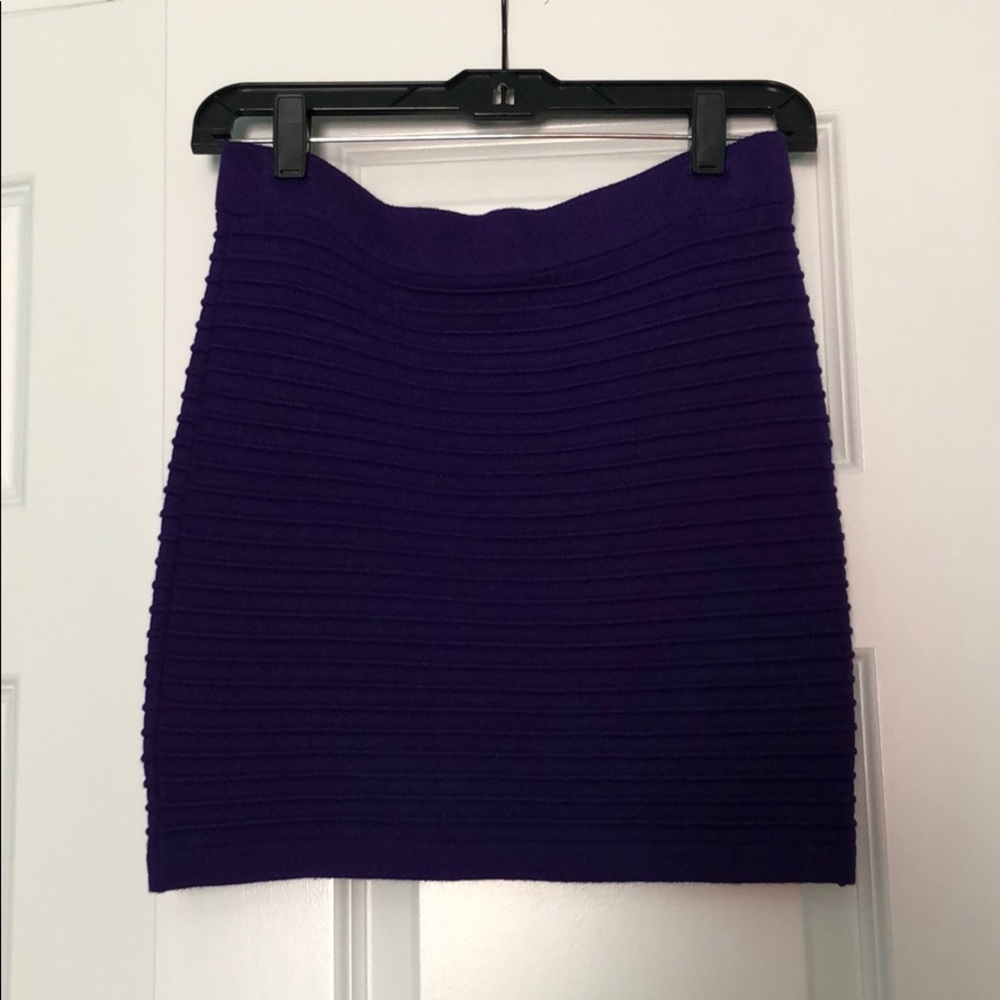 Cute Purple Mini Skirt